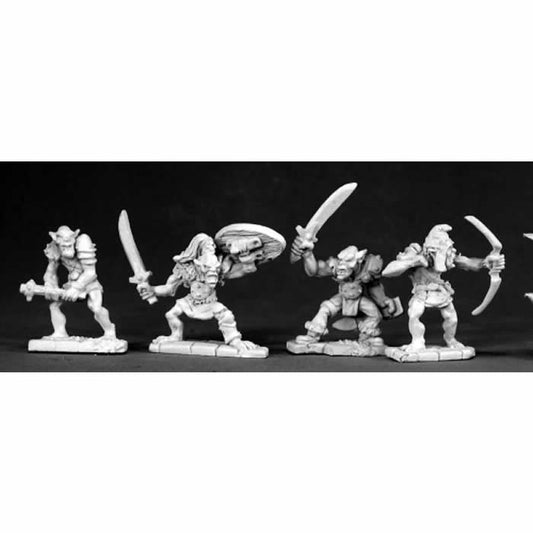 RPR02481 Goblin War Band Miniature 25mm Heroic Scale Dark Heaven Main Image