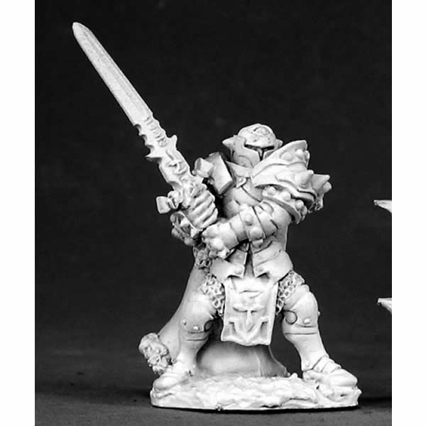 RPR02483 Mangu Timur Fighter Miniature 25mm Heroic Scale Dark Heaven Main Image