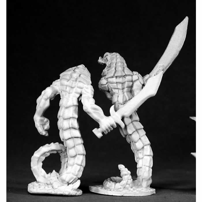 RPR02498 Snakemen Guards Miniature 25mm Heroic Scale 3rd Image
