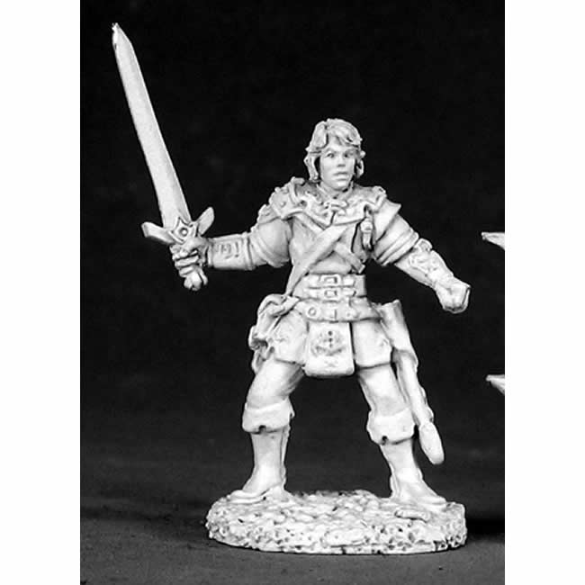 RPR02500 Fergus The Weaver Rogue Miniature 25mm Heroic Scale Main Image