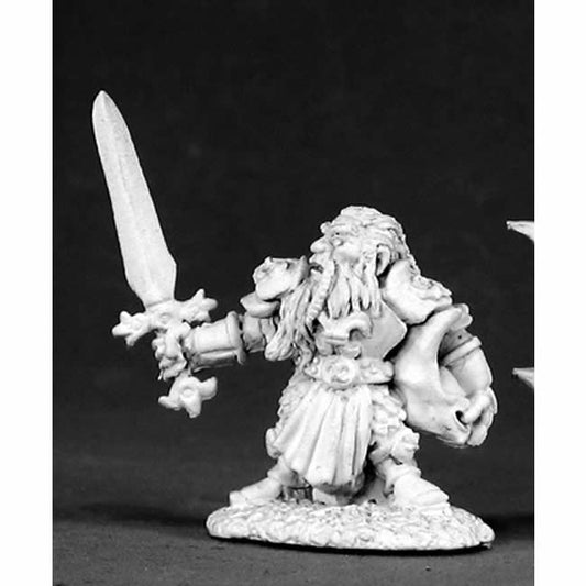 RPR02503 Norrin Silverbeard Fighter Miniature 25mm Heroic Scale Main Image