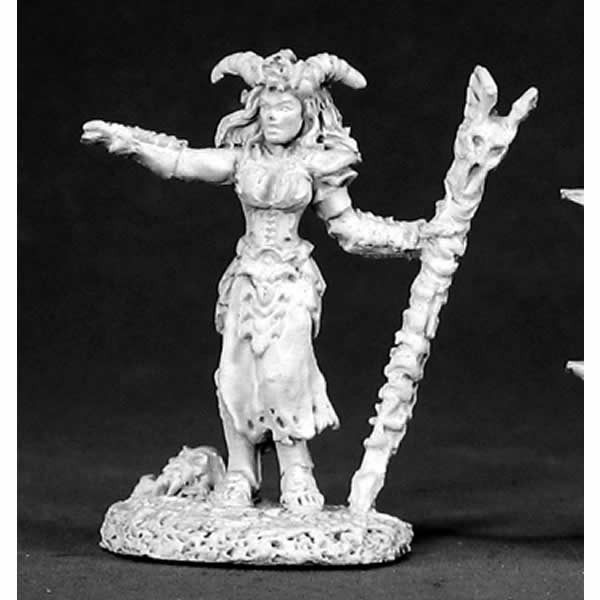 RPR02504 Bria Dark Necromancer Miniature 25mm Heroic Scale Main Image