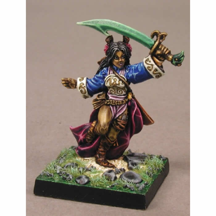 RPR02511 Midori Female Monk Miniature 25mm Heroic Scale Dark Heaven Main Image