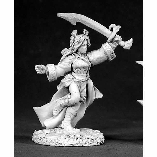 RPR02511 Midori Female Monk Miniature 25mm Heroic Scale Dark Heaven 3rd Image