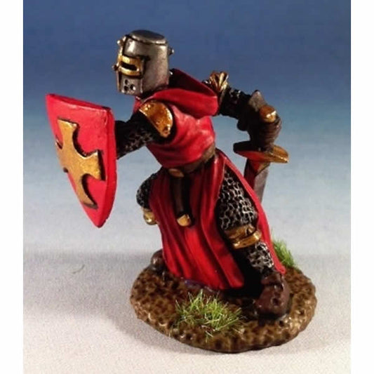 RPR02513 Templar Knight Miniature 25mm Heroic Scale Dark Heaven Main Image