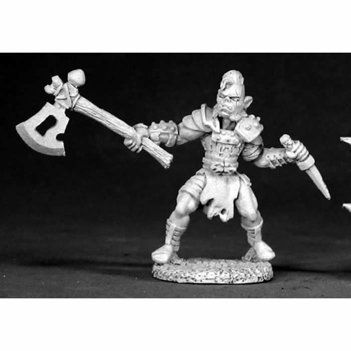 RPR02514 Kang Half Orc Miniature 25mm Heroic Scale Dark Heaven 3rd Image