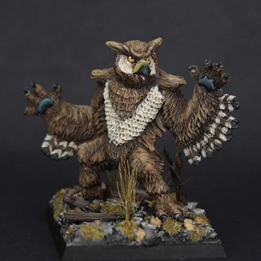 RPR02526 Owl Bear Monster Miniature 25mm Heroic Scale Dark Heaven Main Image