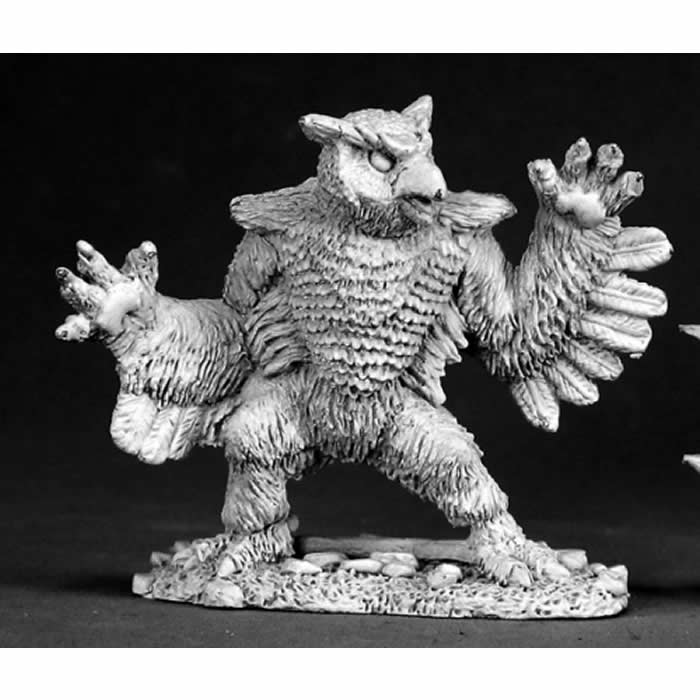 RPR02526 Owl Bear Monster Miniature 25mm Heroic Scale Dark Heaven 3rd Image