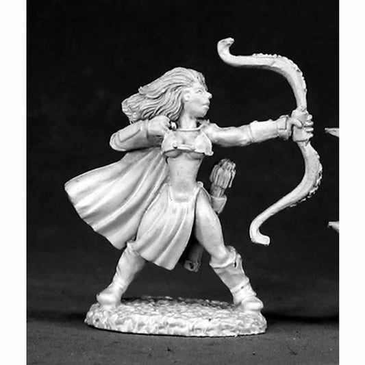 RPR02528 Kara Female Archer Miniature 25mm Heroic Scale Dark Heaven Main Image