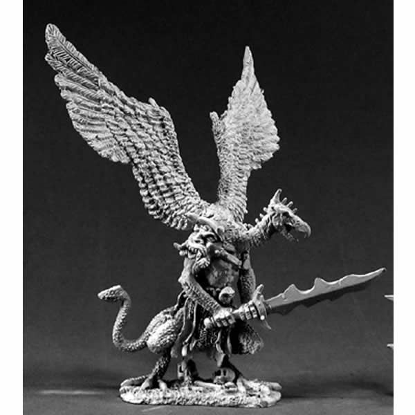 RPR02532 Vulture Demon Miniature 25mm Heroic Scale Dark Heaven Main Image