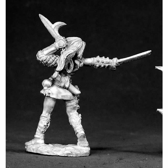 RPR02534 Kiri Female Ninja Miniature 25mm Heroic Scale Dark Heaven 3rd Image