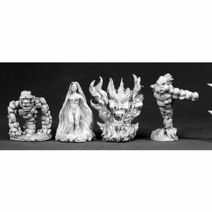 RPR02538 Lesser Elementals Miniature 25mm Heroic Scale Dark Heaven Main Image