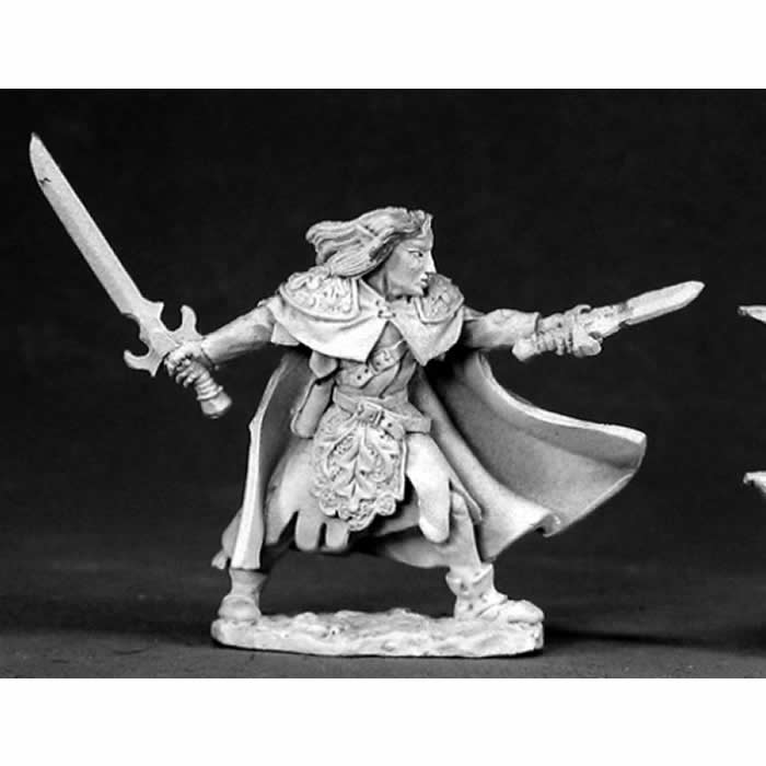 RPR02543 Elladan Elf Fighter Miniature 25mm Heroic Scale Dark Heaven Legends Reaper Miniatures 3rd Image