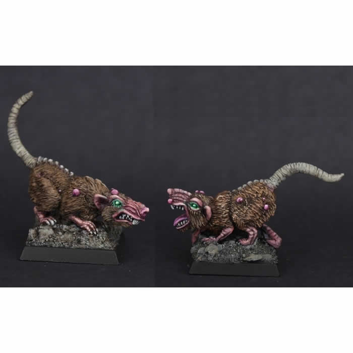 RPR02544 Barrow Rats Monster Miniature 25mm Heroic Scale Dark Heaven Main Image