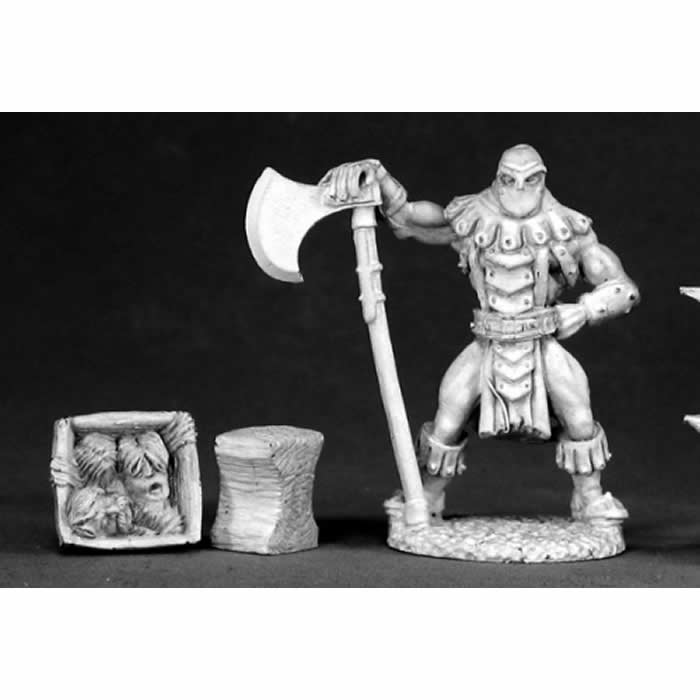 RPR02547 Logar The Executioner Miniature 25mm Heroic Scale Main Image