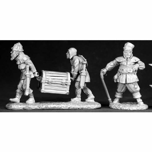 RPR02548 Merchant and Henchmen Miniature 25mm Heroic Scale Main Image