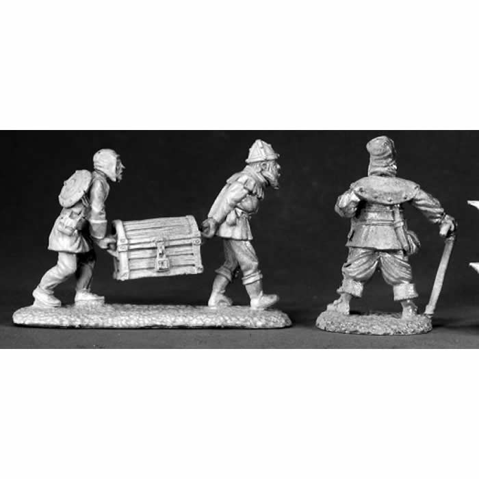 RPR02548 Merchant and Henchmen Miniature 25mm Heroic Scale 3rd Image