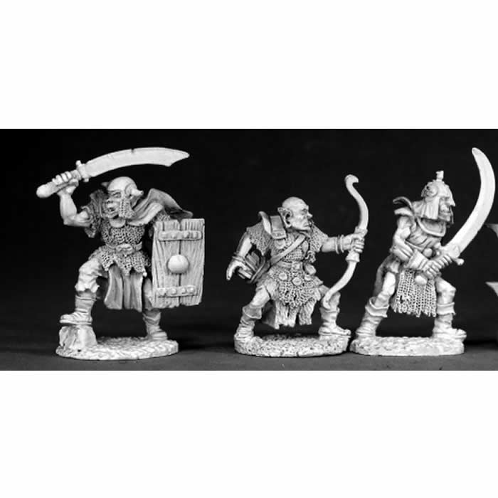 RPR02550 Orc War Party Miniature 25mm Heroic Scale Dark Heaven Main Image