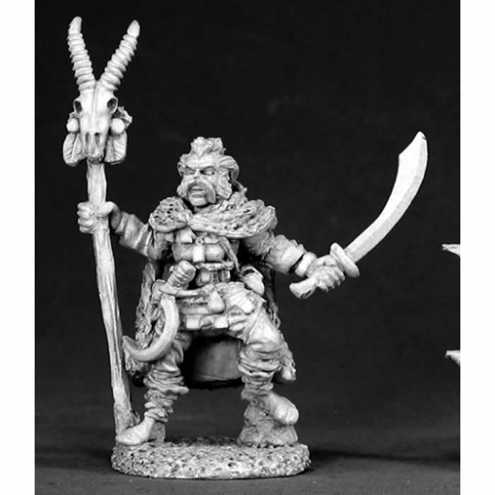 RPR02557 Olorin Male Druid Miniature 25mm Heroic Scale Dark Heaven Main Image