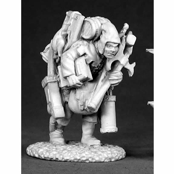 RPR02572 Overladen Henchman Miniature 25mm Heroic Scale Dark Heaven 3rd Image