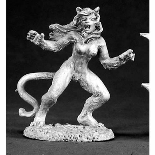 RPR02575 Cleo Weretigress Monster Miniature 25mm Heroic Scale Main Image