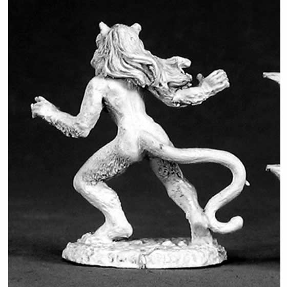 RPR02575 Cleo Weretigress Monster Miniature 25mm Heroic Scale 3rd Image