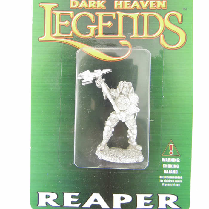 RPR02576 Nagel The Hammer Fighter Miniature 25mm Heroic Scale 2nd Image