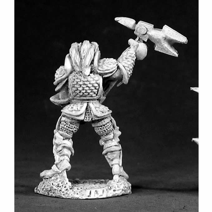 RPR02576 Nagel The Hammer Fighter Miniature 25mm Heroic Scale 3rd Image