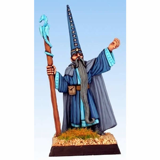 RPR02578 Darius The Blue Wizard Miniature 25mm Heroic Scale Main Image