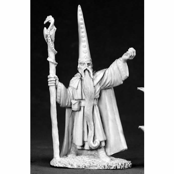 RPR02578 Darius The Blue Wizard Miniature 25mm Heroic Scale 3rd Image