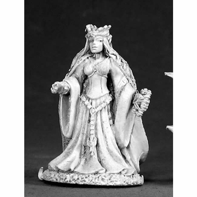 RPR02582 Queen Of High Elves Miniature 25mm Heroic Scale Dark Heaven 3rd Image