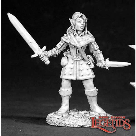 RPR02590 Merryn Elf Thief Miniature 25mm Heroic Scale Dark Heaven Main Image