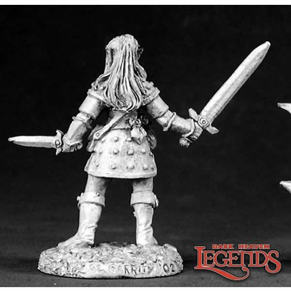 RPR02590 Merryn Elf Thief Miniature 25mm Heroic Scale Dark Heaven 3rd Image