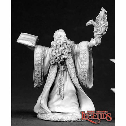 RPR02591 Valdarynn Arch Mage Miniature 25mm Heroic Scale Dark Heaven Main Image