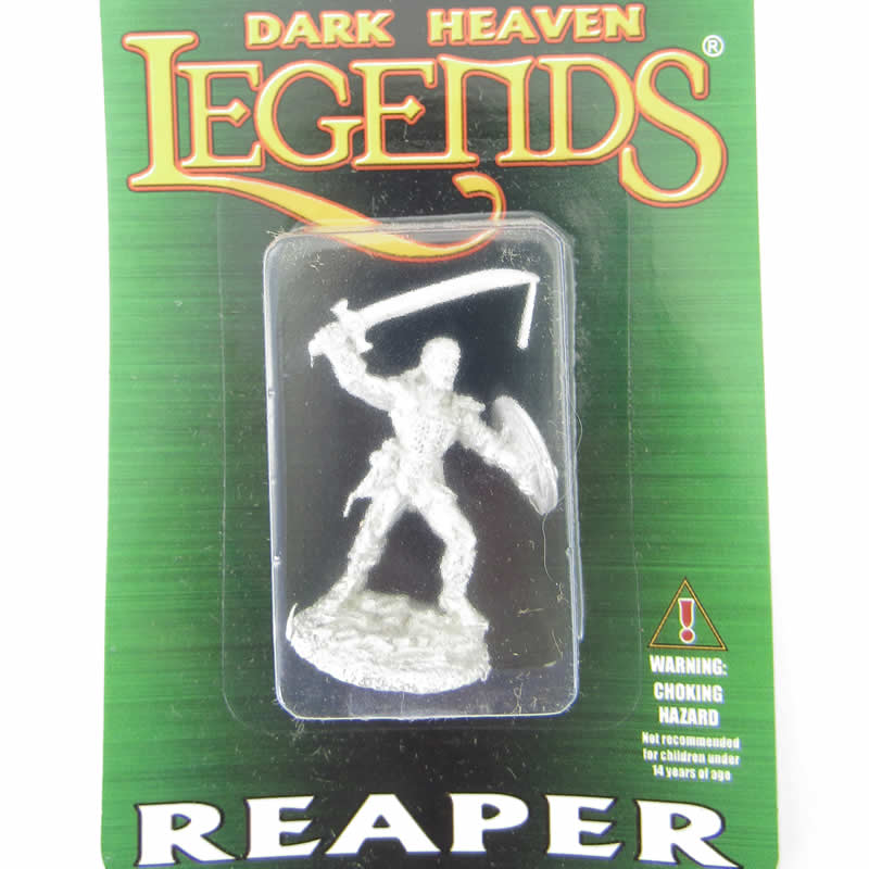 RPR02602 Hakir Barbarian Tor Fighter Miniature 25mm Heroic Scale 2nd Image