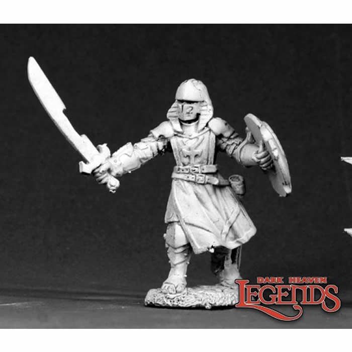 RPR02610 Black Legionnaire Fighter Miniature 25mm Heroic Scale Main Image