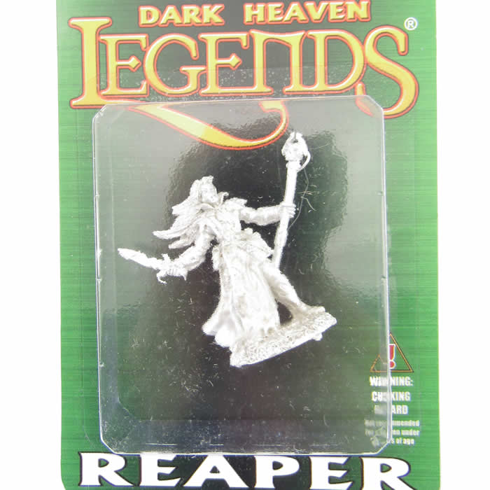 RPR02613 Shadarn Dark Elf Sorcerer Miniature 25mm Heroic Scale 2nd Image