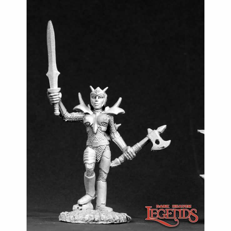 RPR02615 Female Bloodguard Miniature 25mm Heroic Scale Dark Heaven Legends Main Image