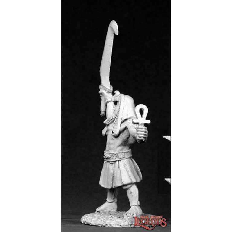 RPR02625 Akbeth Heroic Pharaoh Miniature 25mm Heroic Scale Dark Heaven 4th Image