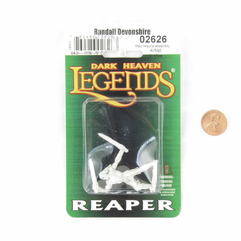 RPR02626 Randall Devonshire Miniature 25mm Heroic Scale Dark Heaven Legends 2nd Image