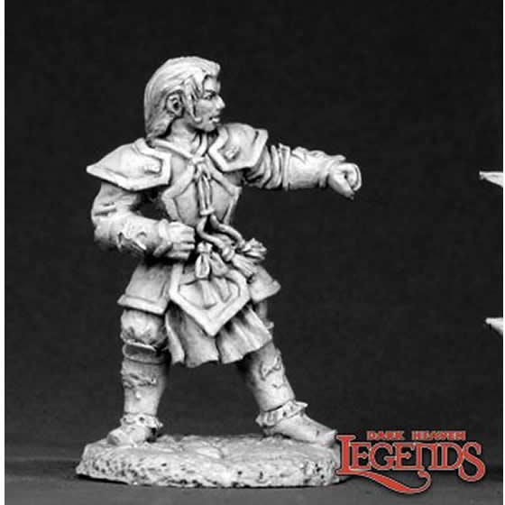 RPR02628 Iron Fist Male Monk Miniature 25mm Heroic Scale Dark Heaven Legends Main Image