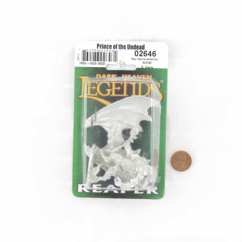 RPR02646 Prince of the Undead Miniature 25mm Heroic Scale Dark Heaven Legends 2nd Image