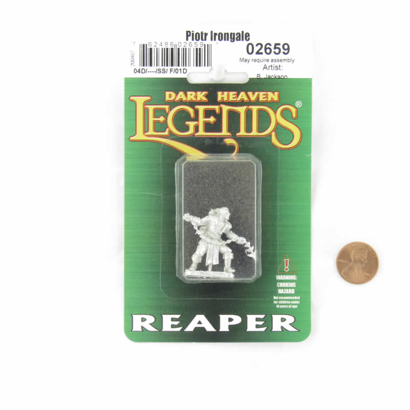 RPR02659 Piotr Irongale Miniature 25mm Heroic Scale Dark Heaven Legends 2nd Image