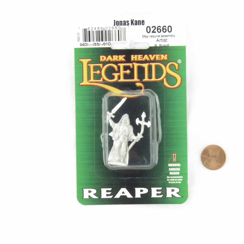 RPR02660 Jonas Kane Miniature 25mm Heroic Scale Dark Heaven Legends 2nd Image