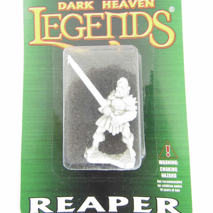 RPR02669 Oberon Half-orc Fighter Miniature 25mm Heroic Scale Dark Heaven Legends 2nd Image