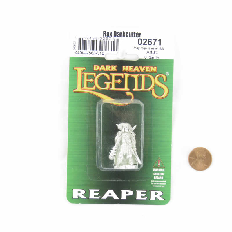 RPR02671 Rax Darkcutter Miniature 25mm Heroic Scale Dark Heaven Legends 2nd Image