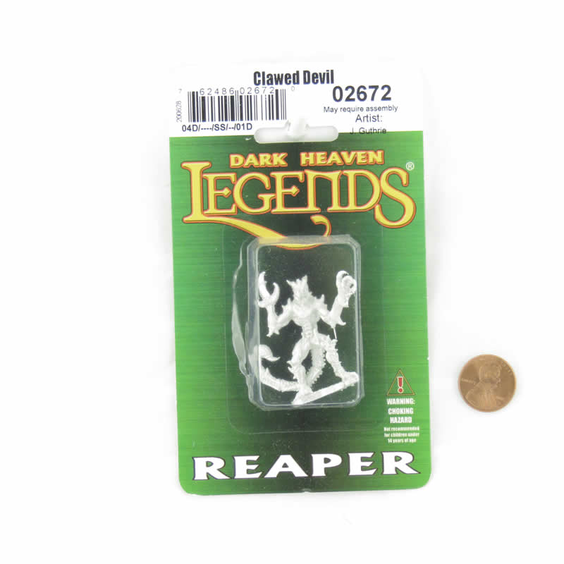 RPR02672 Clawed Devil Miniature 25mm Heroic Scale Dark Heaven Legends 2nd Image