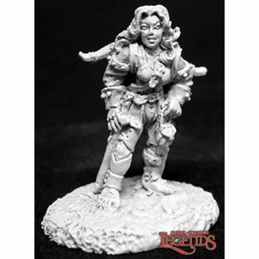 RPR02676 Elia Shadowfeet Halfling Thief Miniature 25mm Heroic Scale Dark Heaven Legends Main Image