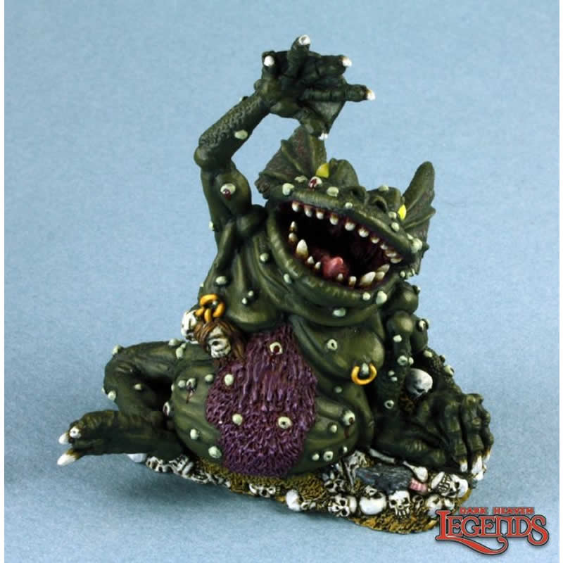 RPR02684 Frog Demon Miniature 25mm Heroic Scale Dark Heaven Legends Main Image