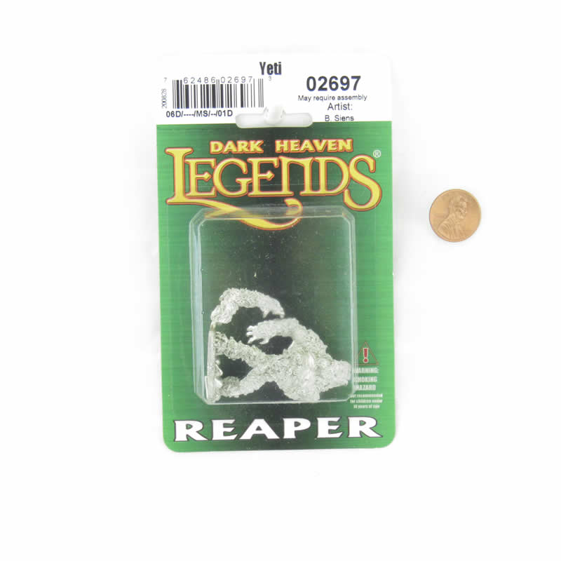 RPR02697 Yeti Miniature 25mm Heroic Scale Dark Heaven Legends 2nd Image